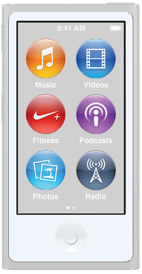 Apple iPod Nano 7th 8th Generation 16GB - Brand New Battery with