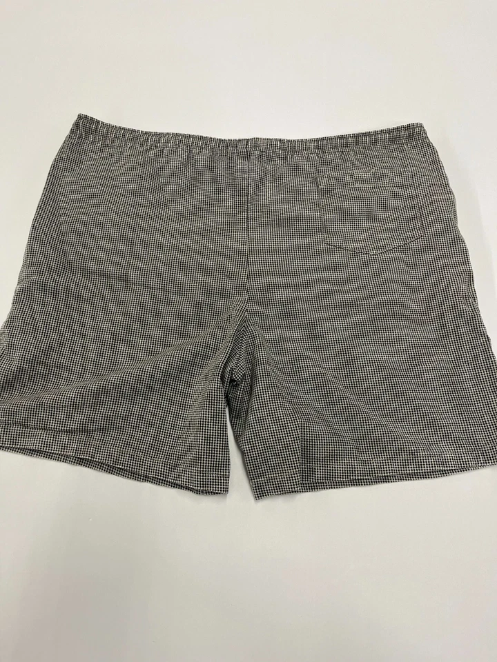 Pantalones cortos informales con cordón a cuadros en cascada | Talla 2XL | Hombres Foto 4 de 4