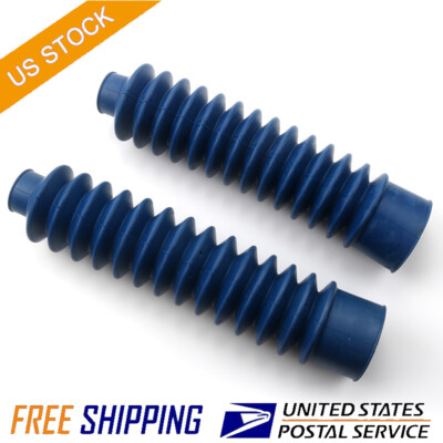 #ad For Honda ATC 200X 1983 1984 1985 1986 1987 Blue Universal Fork Boots $21.99