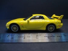Kyosho Mazda RX-7 (FD3S) Yellow 1:64 Scale