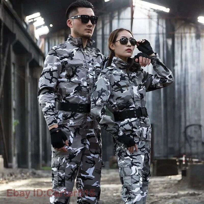 Ensemble uniforme militaire camouflage combinaison tactique multicam pantalon de