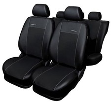 Passend für Nisan Qashqai J11 2013-2023 Maß Sitzbezüge Maßgefertigt Kunstleder