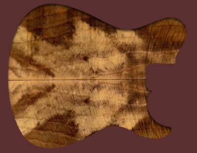 Bastogne Walnut (Flamed) Guitar Top (BW1030)