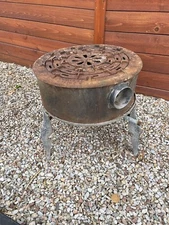 Antique Savage Bros Co Gas Candy Cooker Stove No 10. GAS