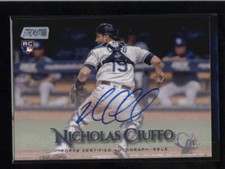 NICHOLAS CIUFFO 2019 TOPPS STADIUM CLUB ROOKIE AUTOGRAPH AUTO AN3768