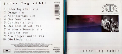 STS - CD - Jeder Tag zählt - CD von 1990 - ! ! !