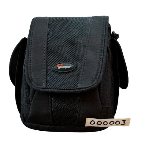 Lowepro Edit 100 Camera & Camcorder Bag Black Detachable Strap Zipper Pocket - Picture 10 of 13