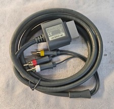 OEM Microsoft XBox 360 Grey AV Cable X810973-001 Working GREAT