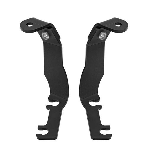 For 1995-2004 Toyota Tacoma 4'' Hood Ditch Amber Cube Pods Brackets Wiring Kit - Picture 9 of 21