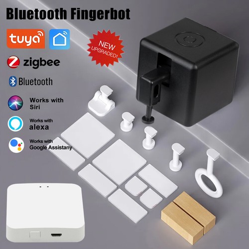 Fingerbot Plus Tuya Zigbee Smart Robot Switch Button Pusher / Gateway / Toolkit - Afbeelding 1 van 99