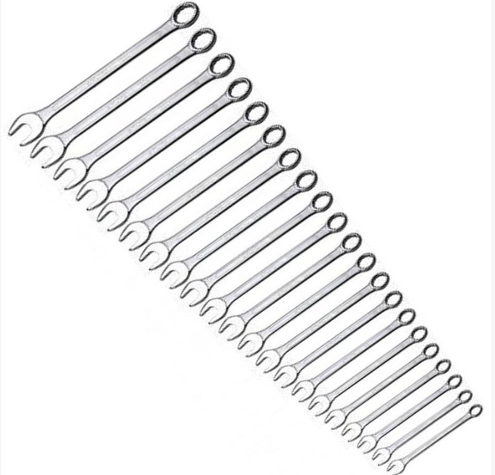 Serie Chiavi Inglesi Combinate 25pz 6-32 mm Cromo Vanadio Super Resistenti