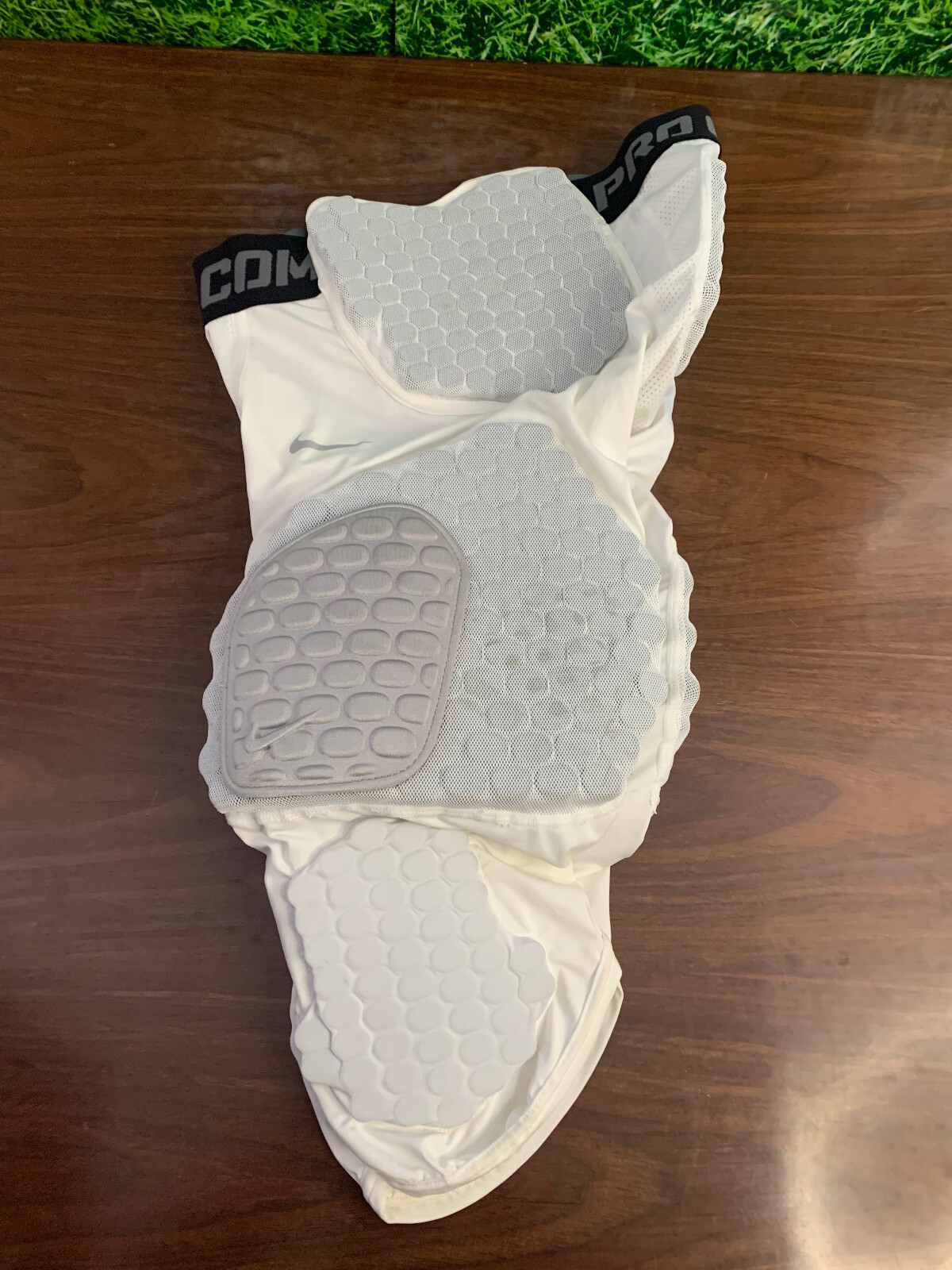 Nba Compression Pads NBA Charlotte Hornets Basketball/Football 5 Pad Compression Shorts Nike ...