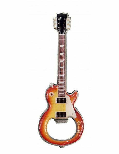 Electric Guitar Magnetic Bottle Opener - Music Gift - Gift for Music Student