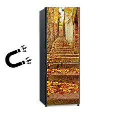 Magnetic Sticker Fridge Freezer Magnet Narrow street in the old medieval town
