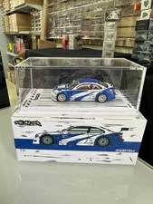 BMW E46 M3 GTR NEED FOR SPEED COMIC FOSHAN EXHIBITION 1/64 DIECAST CAR BY DCM