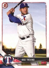 2018 Bowman Prospects #BP27 Jose Trevino - BB