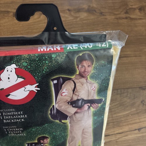 Ghostbusters Classic Men's Adult XL Halloween Cosplay Costume NEW - Picture 4 of 5