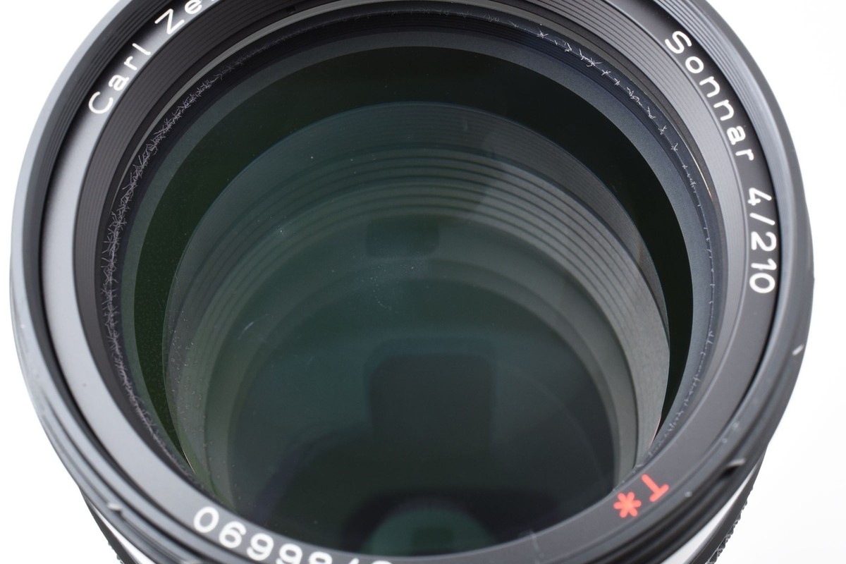 ☆美品【CONTAX】Carl Zeiss Sonnar 210mm F4 T* Used Contax Telephoto 210mm f/4 Zeiss T* Sonnar Autofocus 650050
