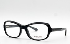 NEW COACH HC 6097 5002 BLACK AUTHENTIC EYEGLASSES 52-18