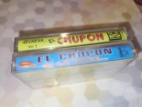 El Chupon 2 Cassettes Originales Sealed New - Picture 3 of 6