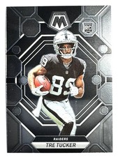 ROOKIE CARD TRE TUCKER Las Vegas Raiders 2023 Panini Mosaic Football Card #366