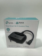 Kasa Outdoor Smart Plug, Smart Home Wi-Fi Outlet with 2 Sockets, 