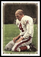 Y.A. Tittle 2008 Upper Deck Masterpieces #90 New York Giants Football Card