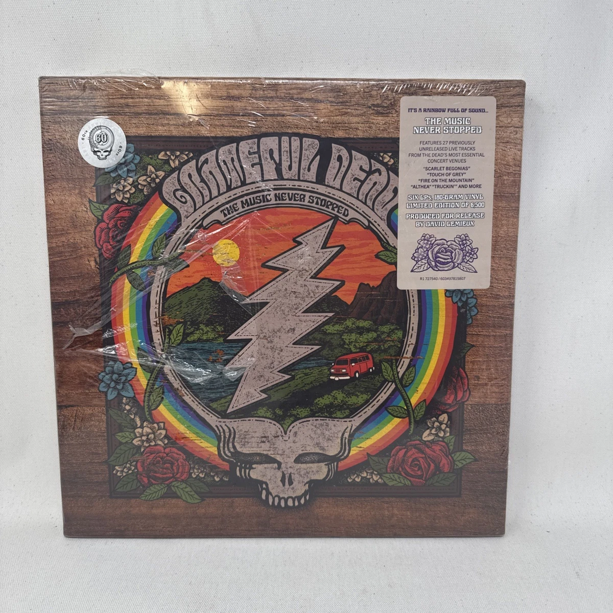 GRATEFUL DEAD - THE MUSIC NEVER STOPPED 6x LP VINYL BOX SET New