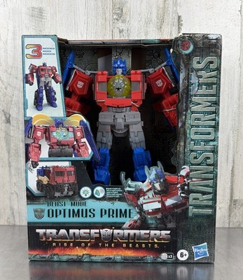 Transformers Rise of the Beasts Ultimate Beast Mode Optimus Prime Action Figure