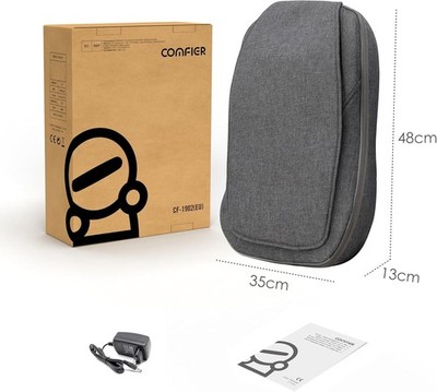 COMFIER CF-1902 | Shiatsu Massagekissen |  Rückenmassagegerät mit Wärme | 