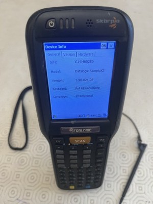 Datalogic Skorpio X3 Barcode Terminal