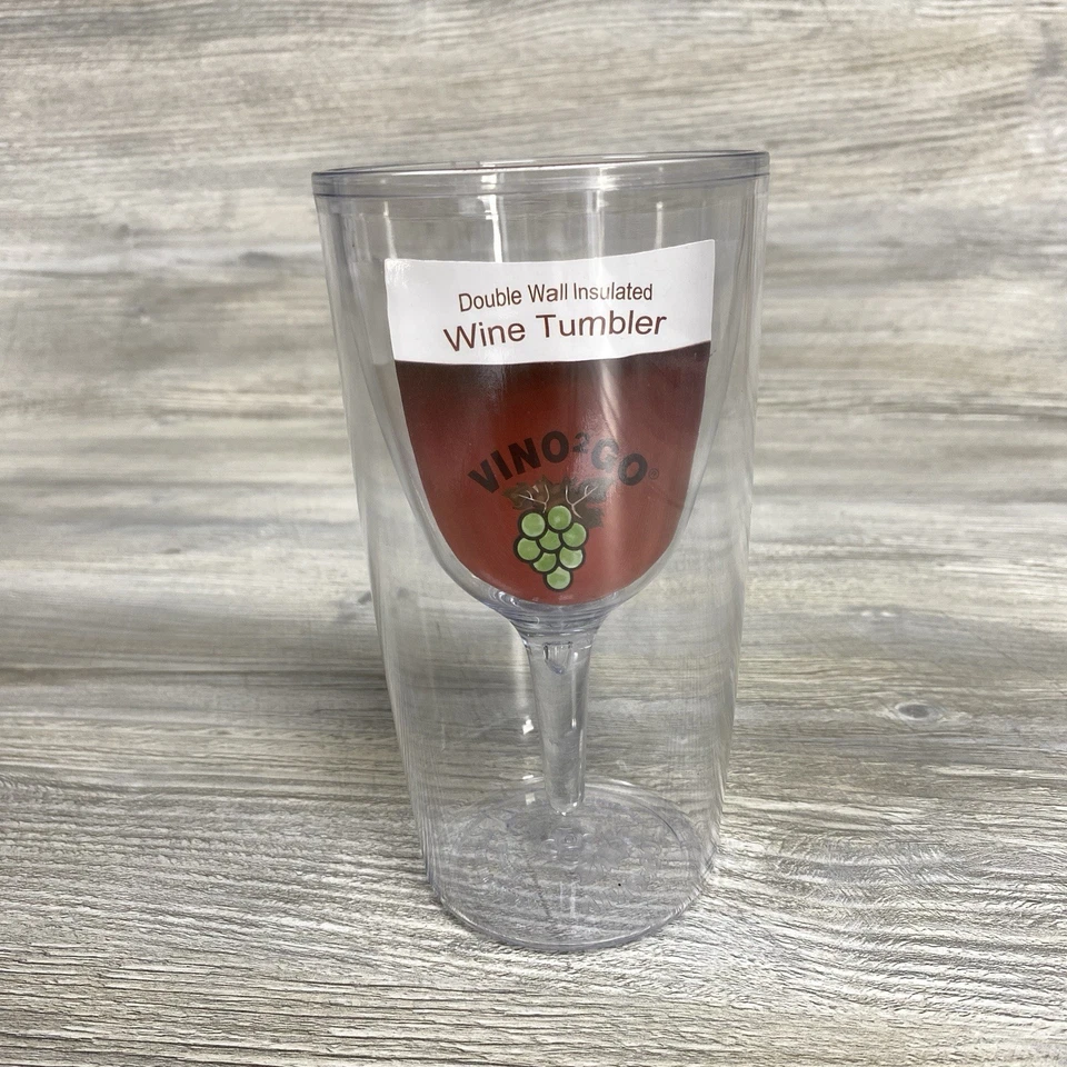 Lote de 24 copas de vino térmicas de acero Vino 2 Go aisladas de doble pared Foto 2 de 4