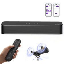 ULTIMEA 2.1ch Soundbar Built-in Subwoofer, BassMX, TV Speakers Soundbar for Game