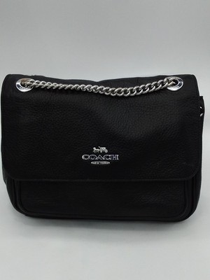 Coach Klare 25 CC353 Crossbody Umhängetasche schwarz Leder Handtasche gebraucht - original