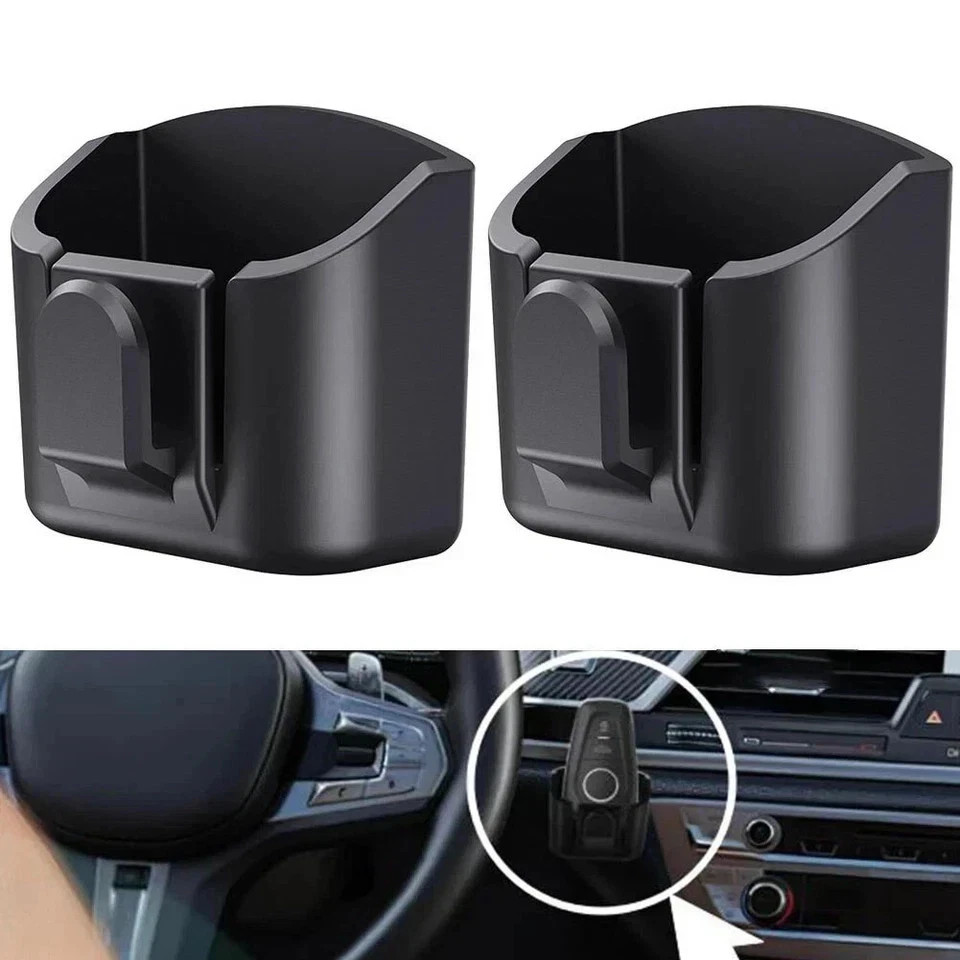 Remote Control Car Stand 2PCS Car Key Storage Box with Remote Control and Card Holder for ...