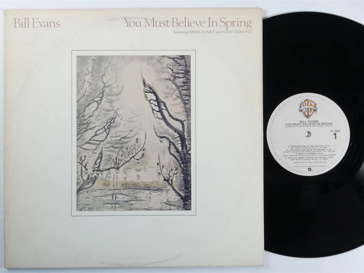 BILL EVANS You Must Believe In Spring WARNER BROS LP VG++ b