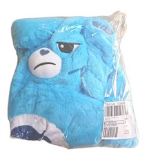 Almohada Happy Nappers Care Bears Oso Gruñón con Bolsillo Pal Peluche Azul Sellado...