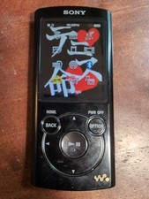 Sony Walkman NW-S764 8GB Bluetooth Digital MP3 Player Black New Battery