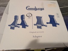 Emmaljunga Adapter für Maxi Cosi Babyschalen Schwarz Klick System Babyschale