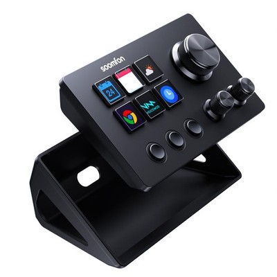 SOOMFON Stream Controller Deck SE Schwarz, 6 LCD 6 Tasten, Schwarz 