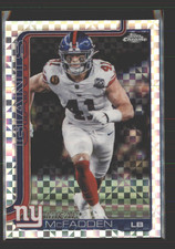 Micah Mcfadden 2025 Topps Chrome X-Fractor #232 - (142)