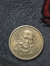 2008-D $1 Martin Van Buren Position A Presidential Dollar