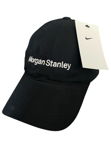 Nike Heritage 86 Cap Morgan Stanley Investment Bank Logo Hat Golf Adult OS NWT