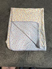 Gymboree purple floral 2000s vintage y2k baby blanket