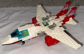 1994 Lego Model Team 5591 Mach II Red Bird Rig w/Box Instructions Stickers