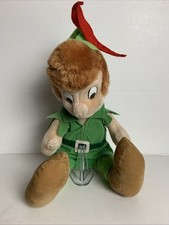 Vintage Walt Disney Company Peter Pan Plush Doll Korea Toy