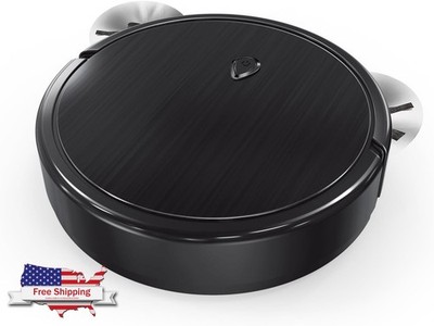Robot Vacuum Cleaner And Mop Slim Quiet - Ultra Thin Low Profile Pet Hair Suctio