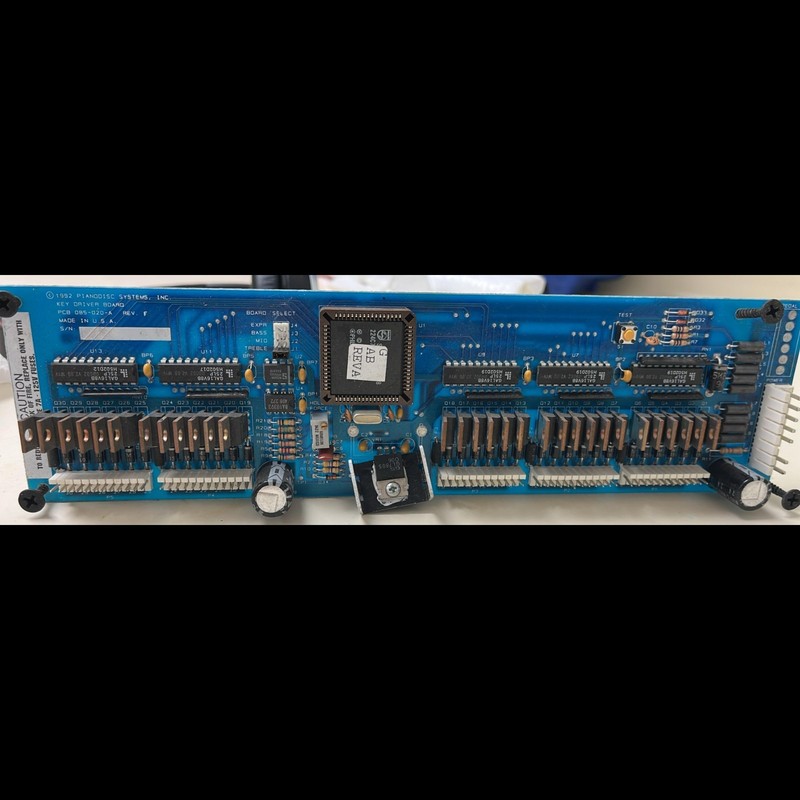 PianoDisc Key Driver Board PCB 085-020-A Rev. F (1992)