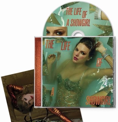 THE LIFE OF A SHOWGIRL CDサインPHOTO2① Taylor Swift - The Life of a Showgirl CD + Hand Signed Photo 2