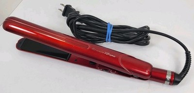 Babyliss Pro Straightener Ceramix Xtreme 1'' Hair Flat Iron BAB9555X Red